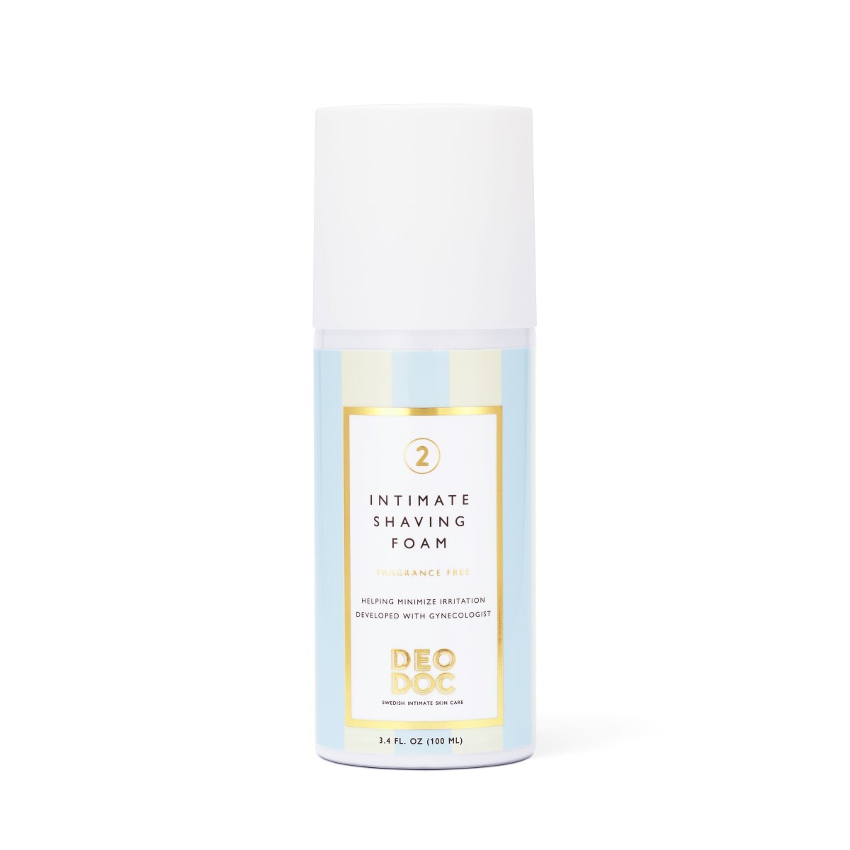 DeoDoc Shaving Foam Fragrance Free 100ml