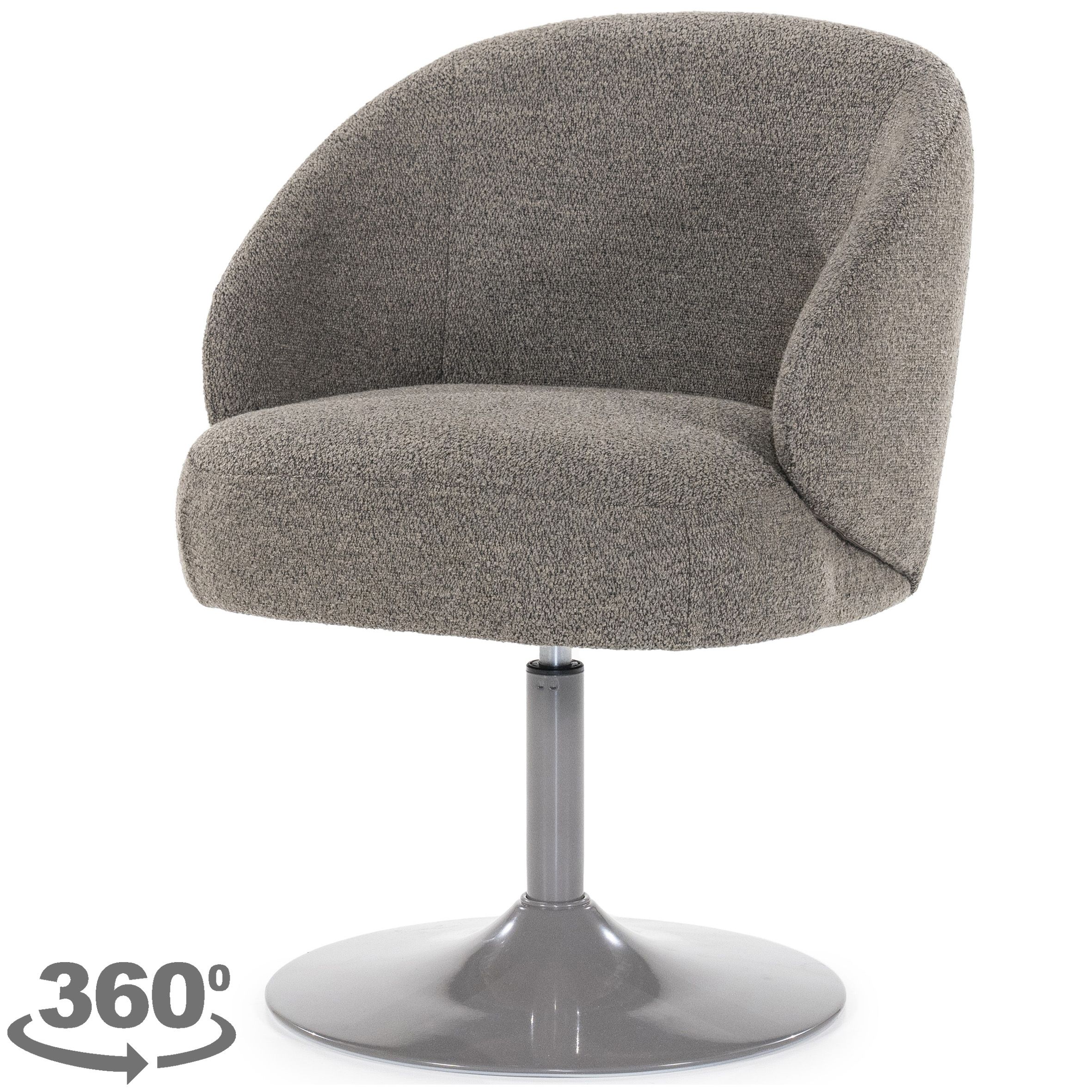Eetkamerstoel - bruin Bogda | 95928 Ruben B62.5 x D60 x H83.5 cm