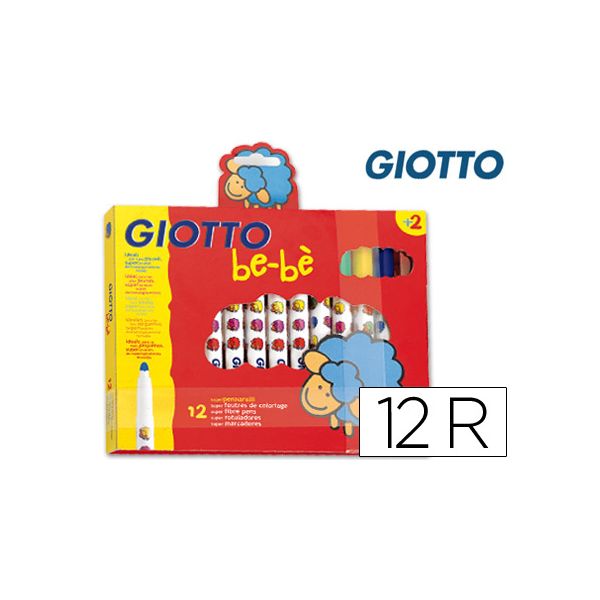 Giotto Bé-Bé Marcadores 12 un. - 469900