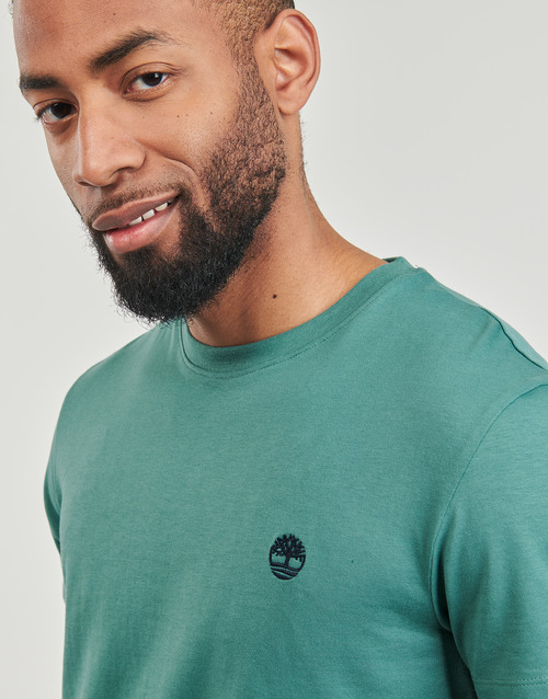 Timberland - Short Sleeve Tee - Gris / Bleu