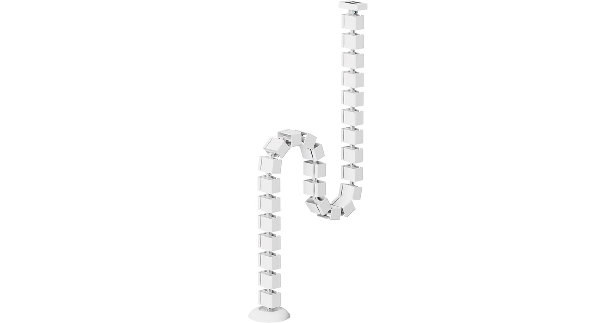 NeomountsADS06-132WH Kabelgeleider - magnetische bevestiging - universeel kabelgeleiding  (Wit)