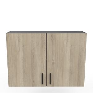 MEUBLE HAUT 100CM 2 PORTES