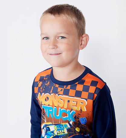 LEGO? City Bluse - LWTano - Dark Blue m. Print