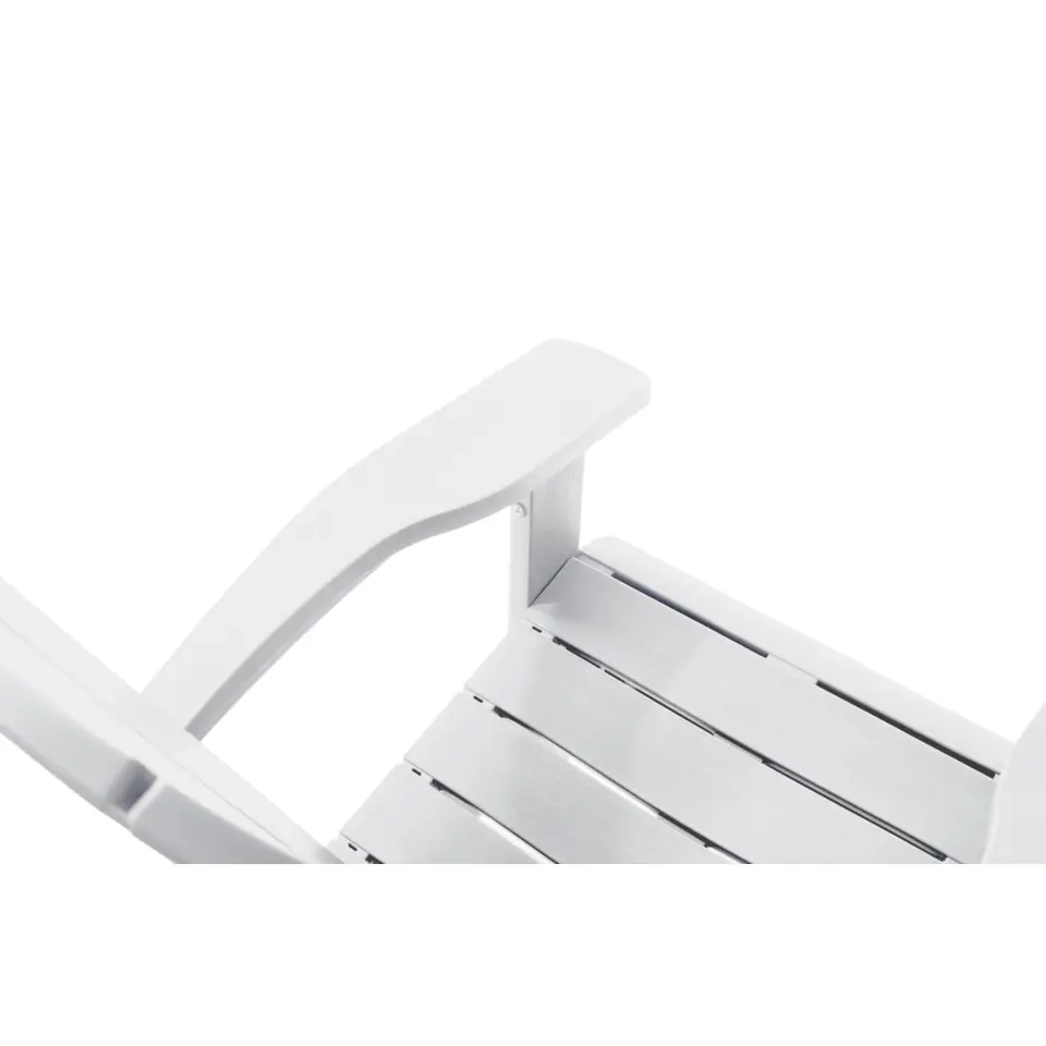 Keter Troy Adirondack Tuinstoel - 81x80x96,5cm - Wit