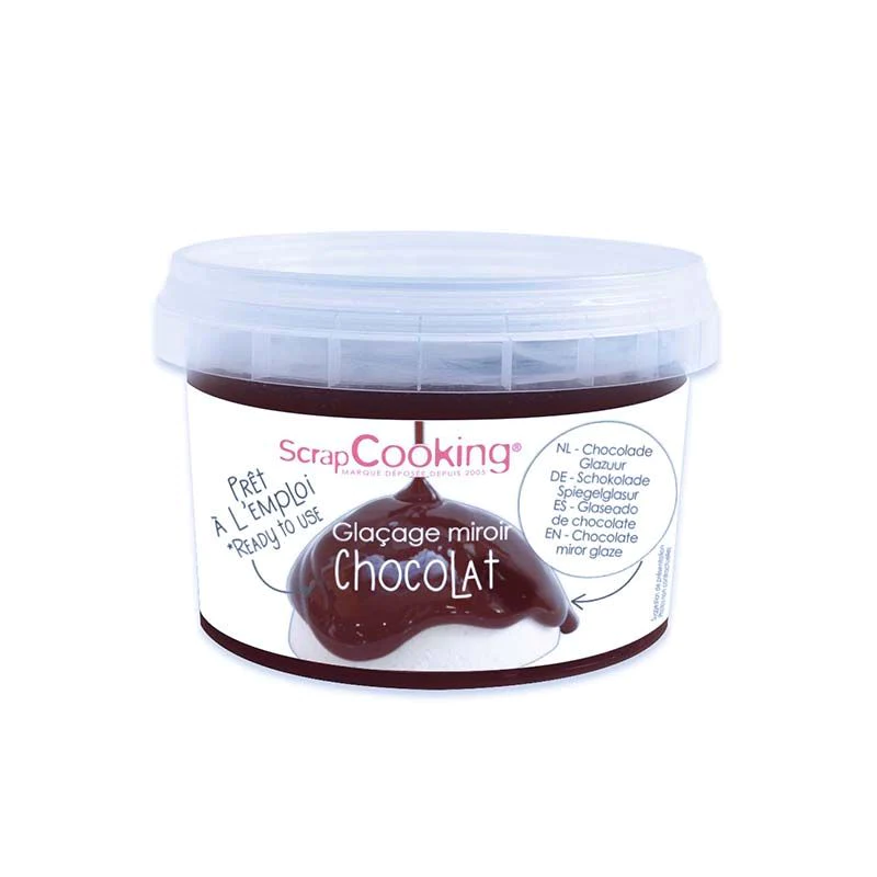 Glaçage au chocolat effet miroir 300 g Scrapcooking