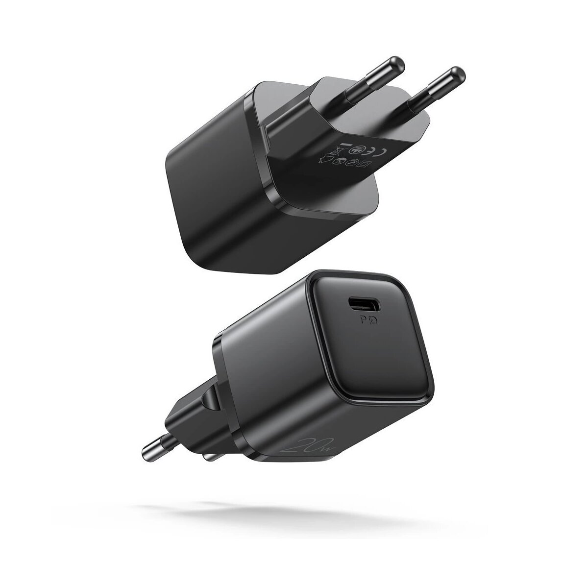 USB Typ C Ladegerät 20W Power Delivery Quick Charge 3.0 AFC schwarz