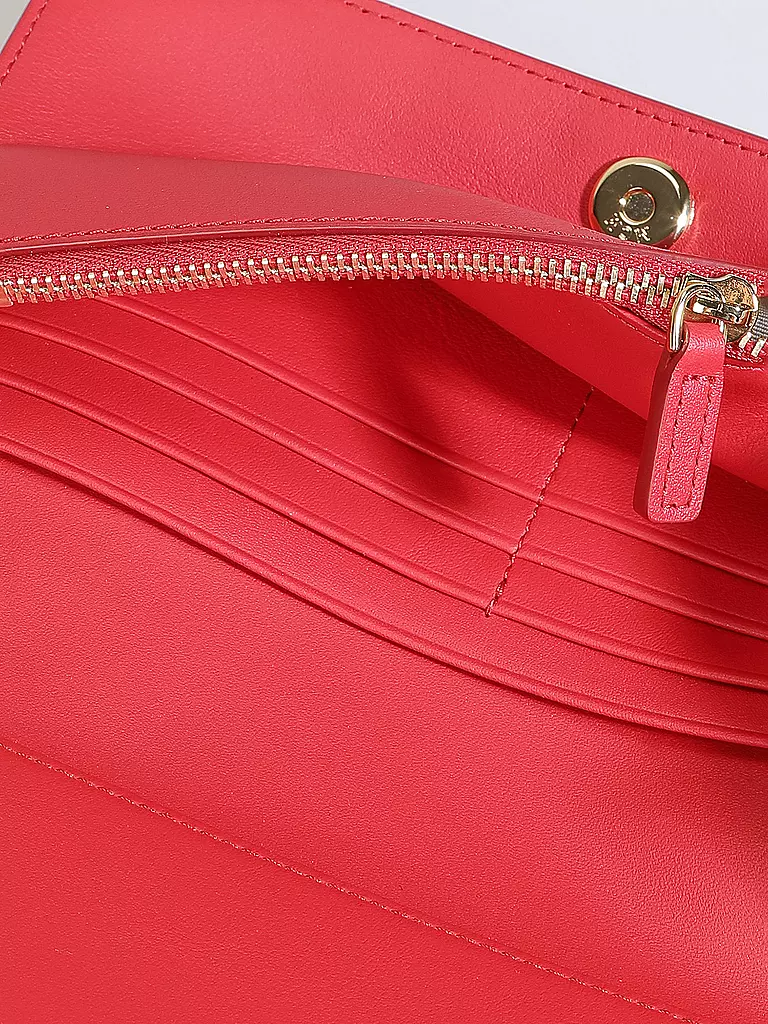 MCM Ledertasche - Mini Bag DIAMOND Large rot