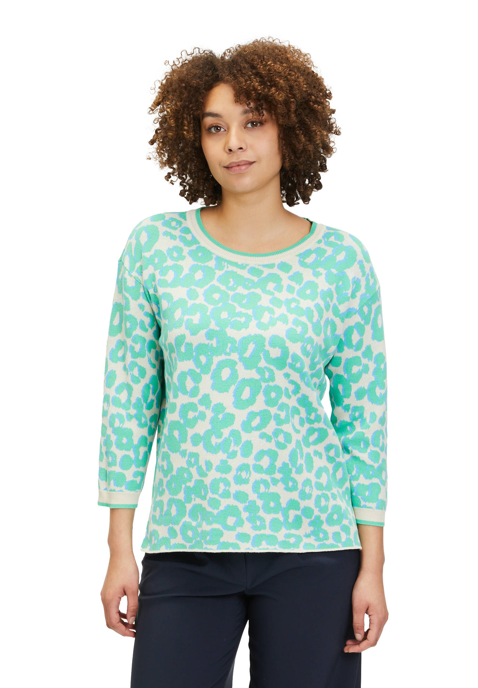 Betty Barclay| Damen Strickpullover mit Jacquard