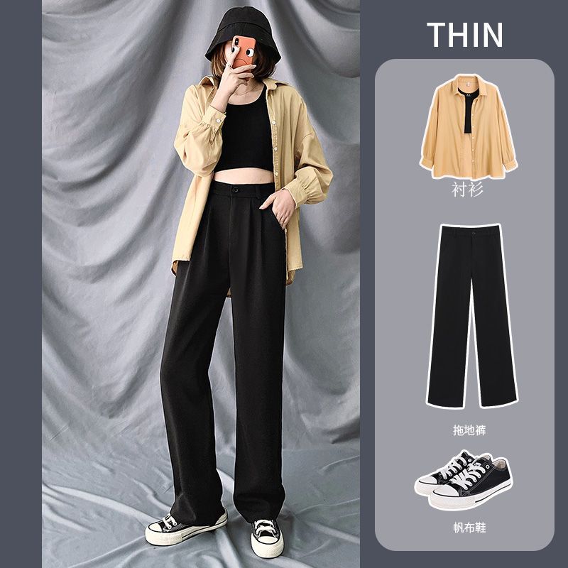 Indiclofie - Wijde pantalon met hoge taille