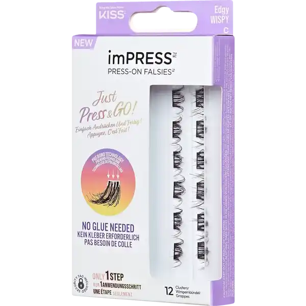 imPRESS Press on Falsies - Edgy Wispy