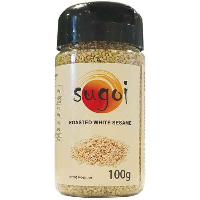 Sugoi Geroosterde Witte Sesam 100g