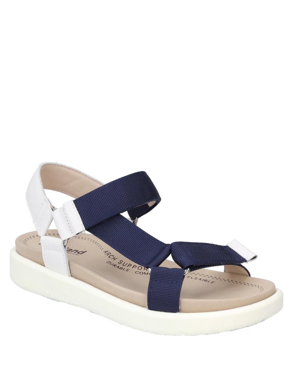 Sandale Albi 02, blau-kombi