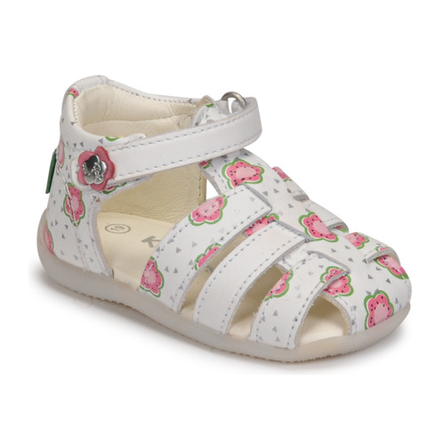 Kickers - BIGFLO-2 - Blanc / Rose