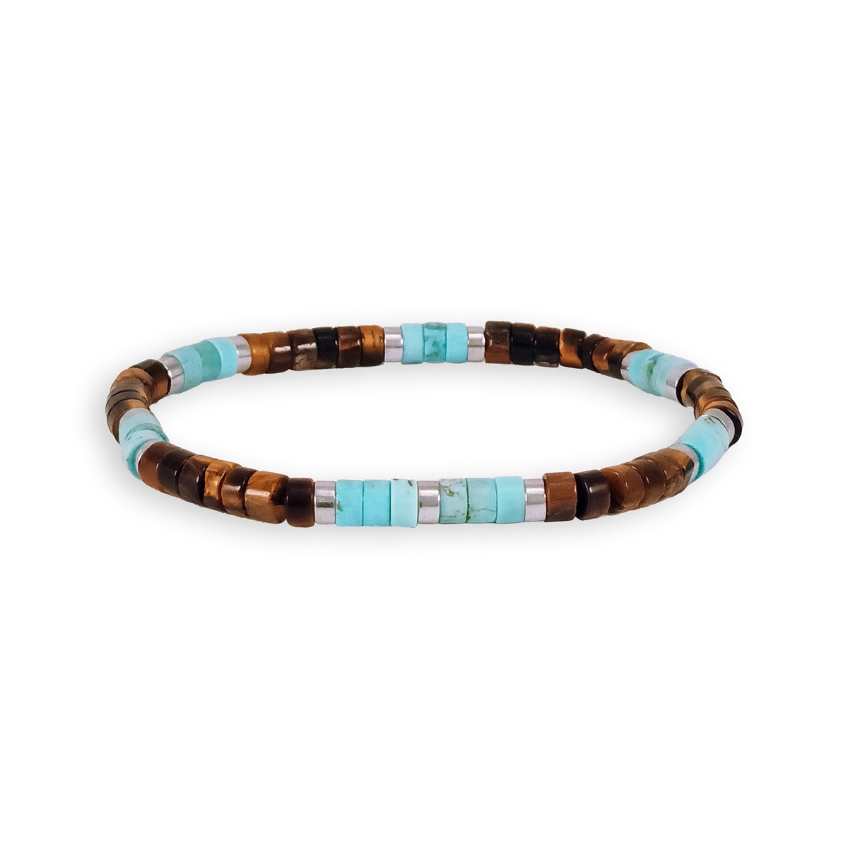 Bracelet en pierres naturelles reconstituées