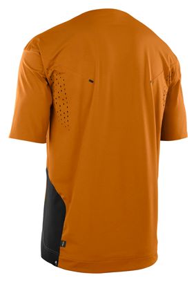 Maillot VTT manches courtes ION Scrub AMP BAT Orange Homme