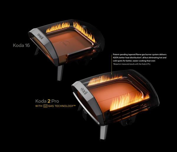 Ooni Gas-Pizzaofen Koda 2 Pro, ca. B68/H39/T65