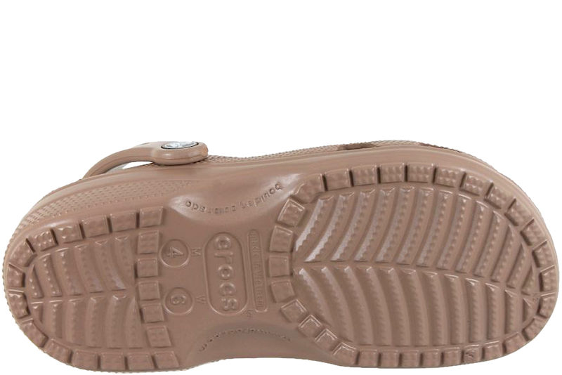 CROCS CLASSIC LATTE CLOGS I BRUNT GUMMI