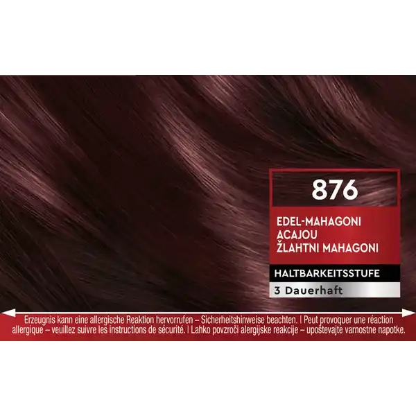 Intensiv-Color-Creme 876 Edel-Mahagoni