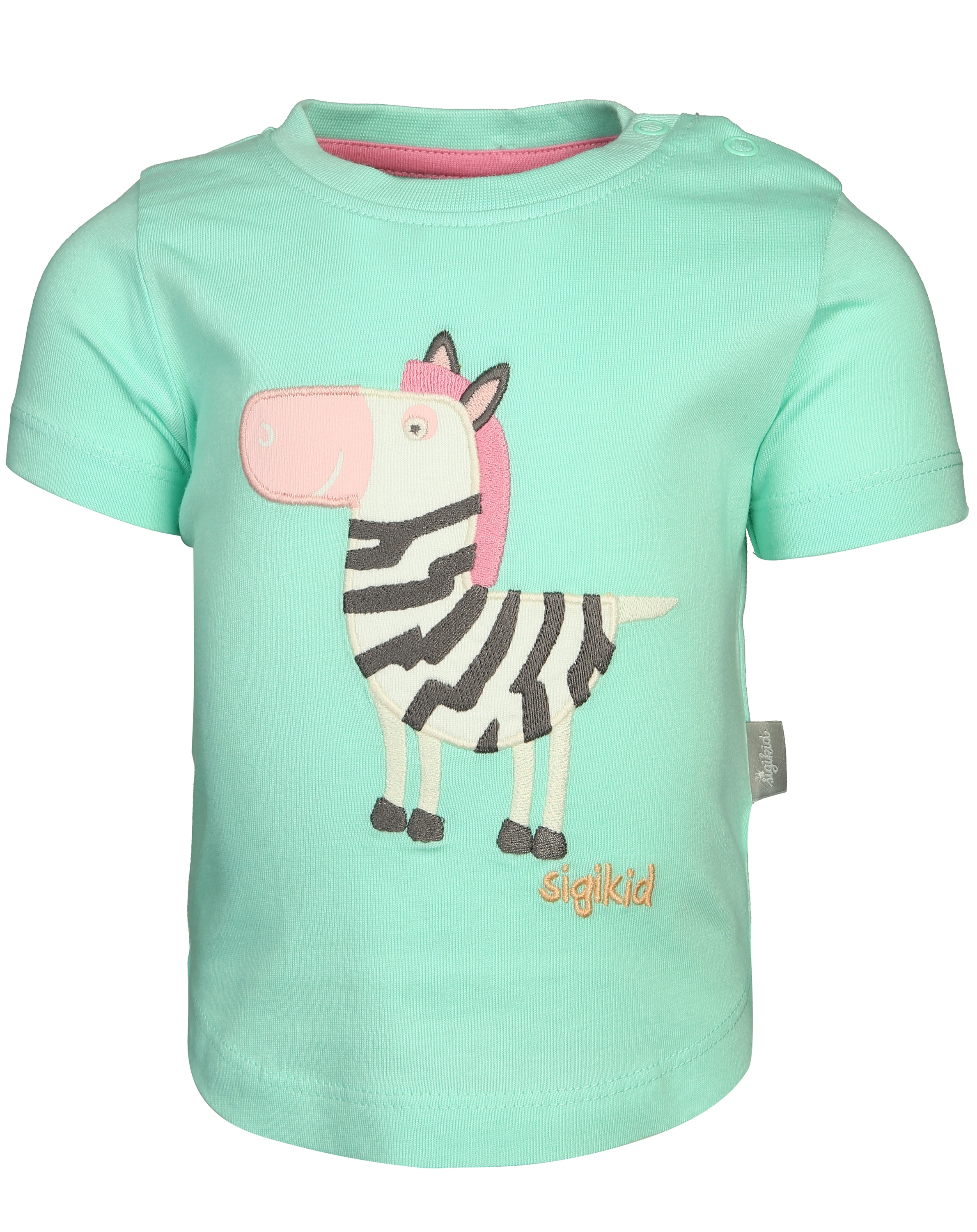T-Shirt ZEBRA in türkis