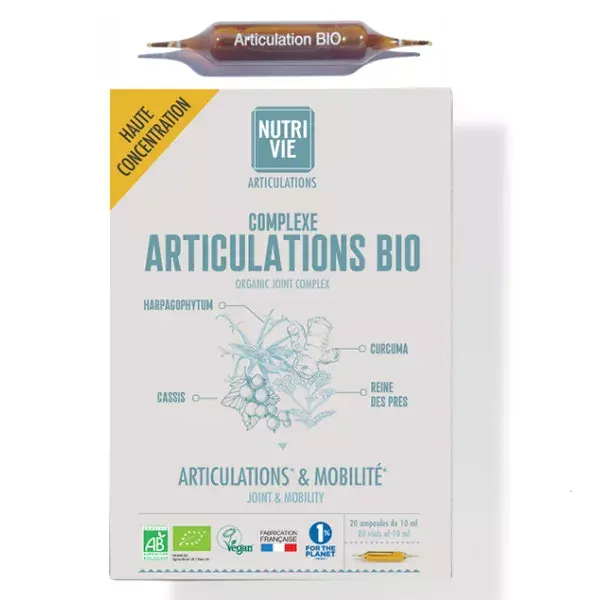 Nutrivie Organic Joint Complex 20 ampolas