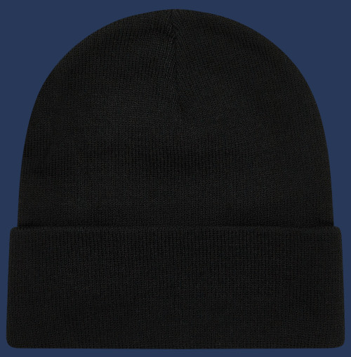 Hafenmütze Classicstrick, Black/Champagner