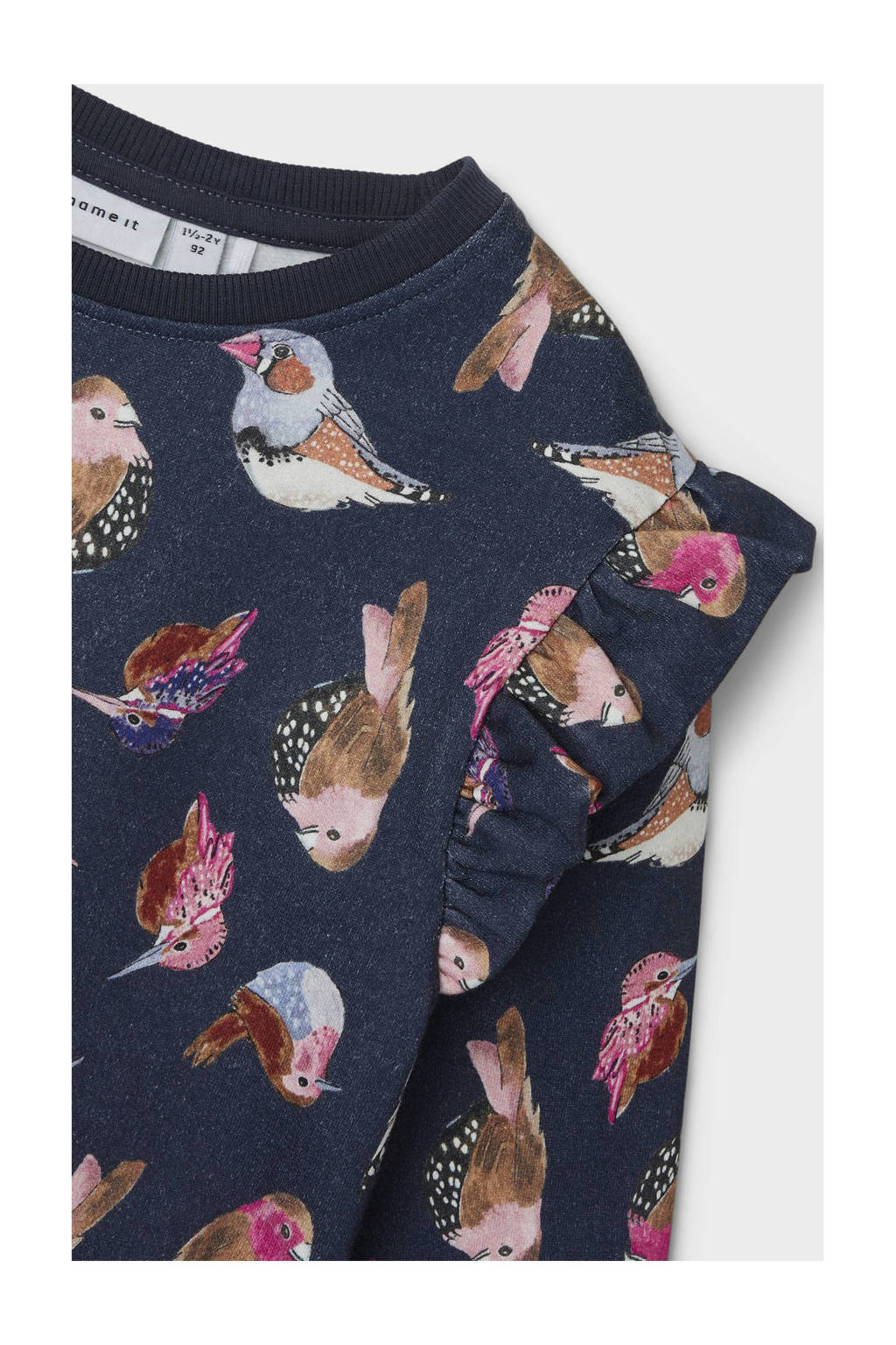 NAME IT sweater donkerblauw