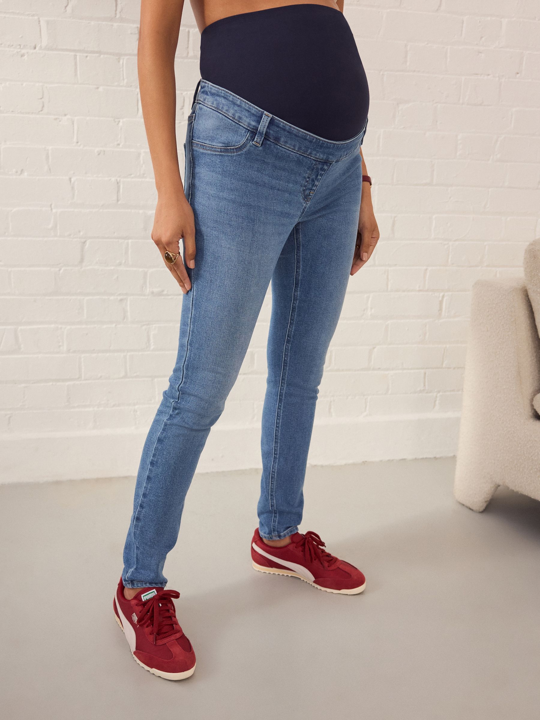Donkerblauw - Skinny zwangerschapsjeans