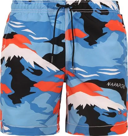 Napapijri Zwembroek Print Blauw NP0A4GZ8FAL1 kopen