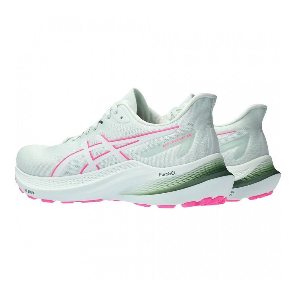 Asics GT-1000 12 - Chaussures running Femme pure aqua/white