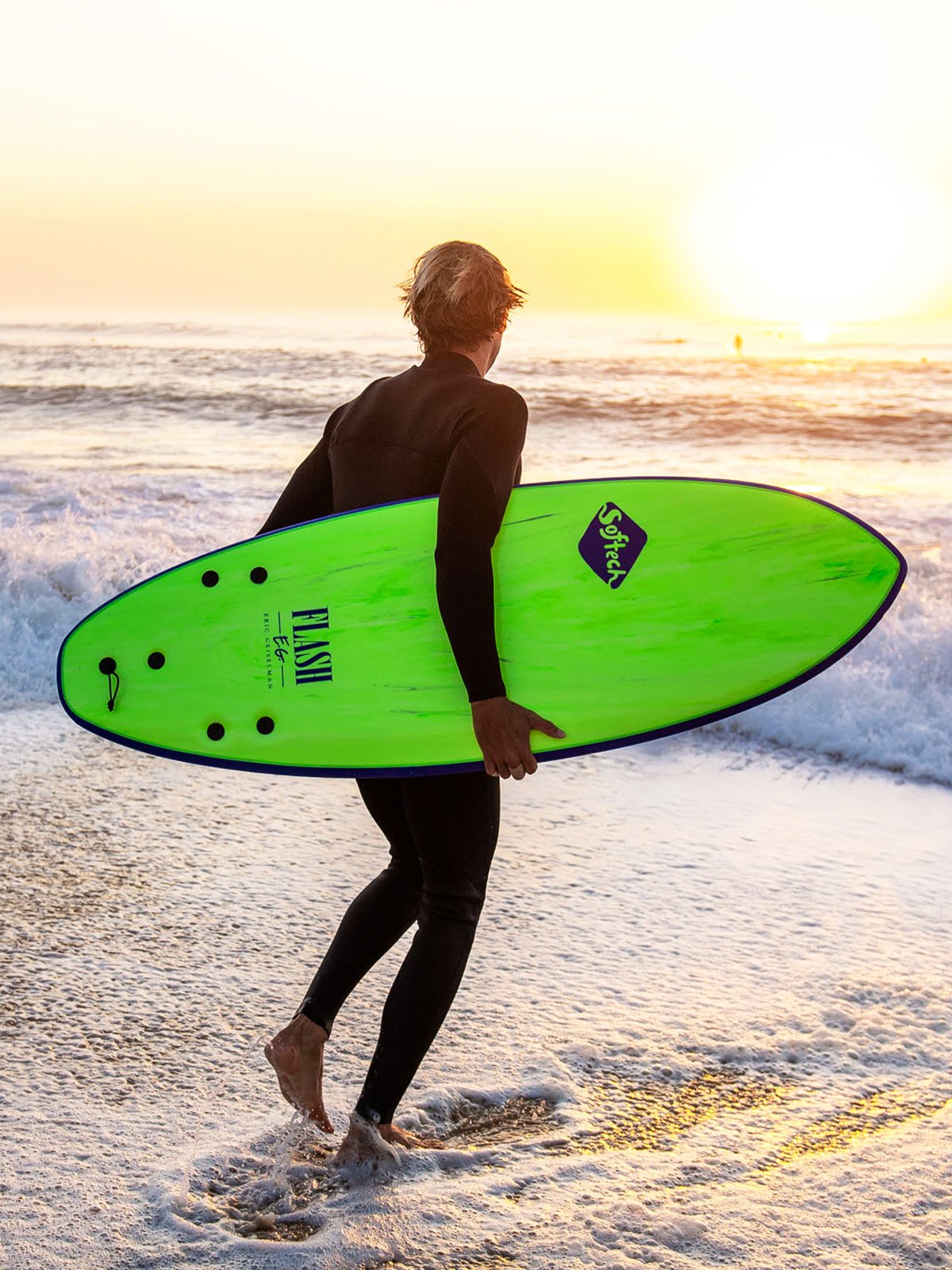 Softech Flash Eric Geiselman - 6'0 - FCS II White Marble