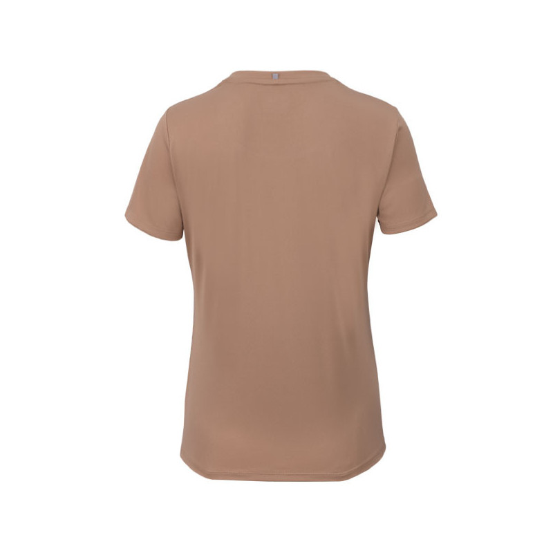 Tee-shirt femme Fila Leonie beige ou fuchsia