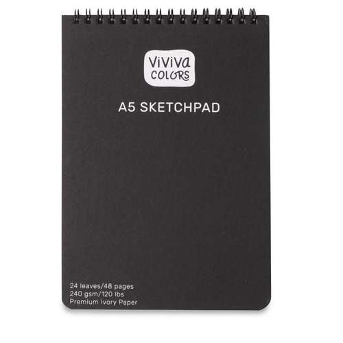 Viviva Nachfüll-SKETCHPADS für das Colorsheets Reise-Aquarellset