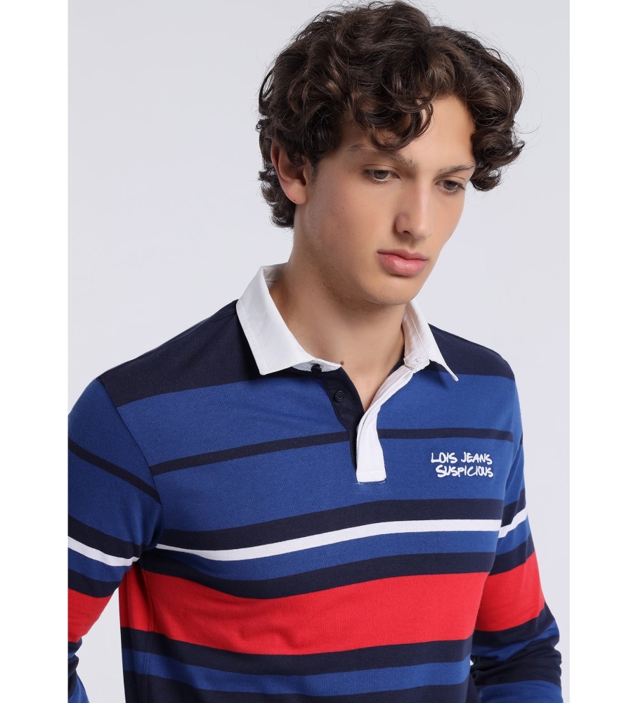 Camisa polo Lois de manga comprida 131990 Azul