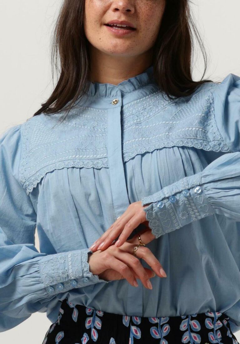HARPER & YVE blauwe harper & yve blouse yasmin-ls
