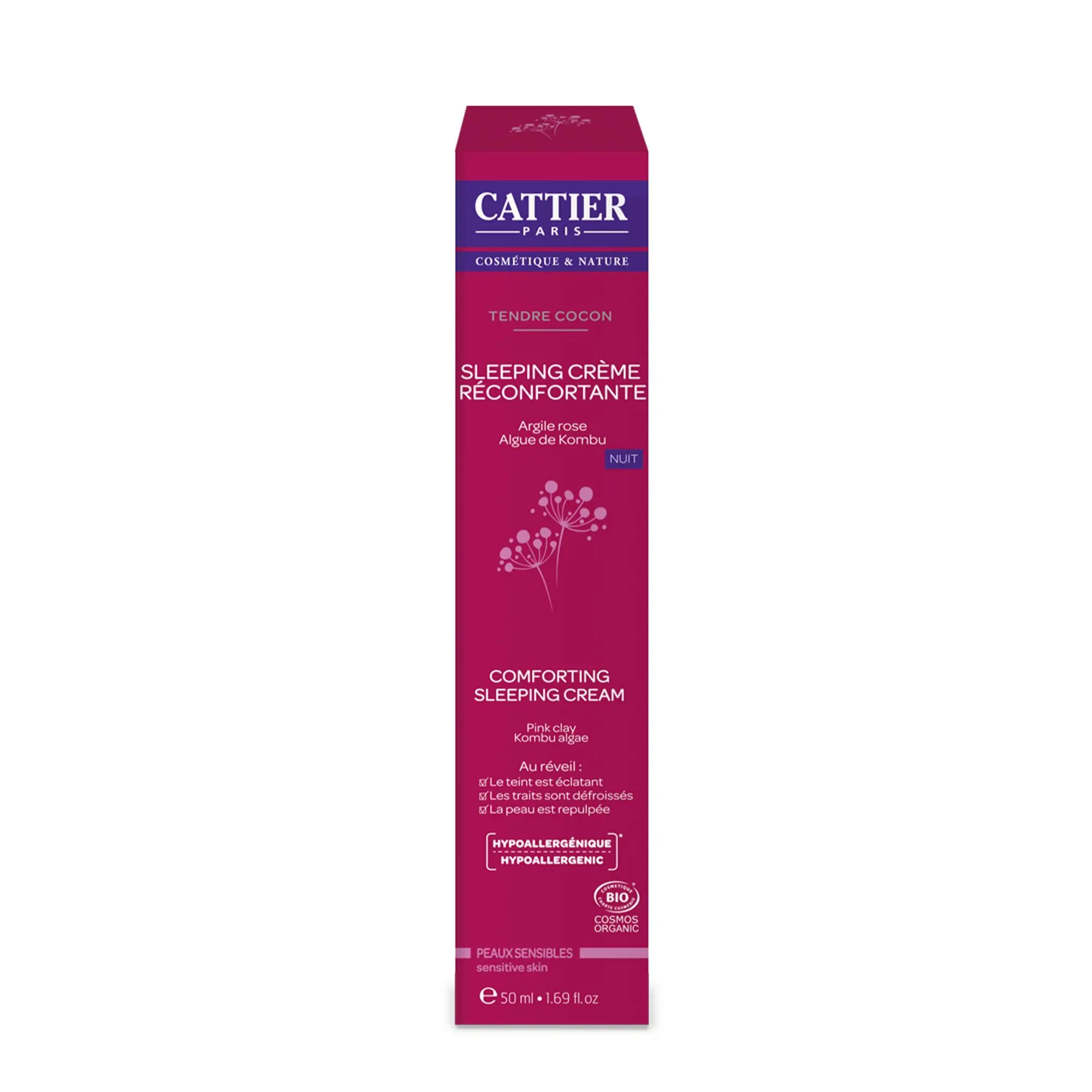 Cattier - Tendre Cocon Sleeping Crème Réconfortante- Entre 20€ et 50€