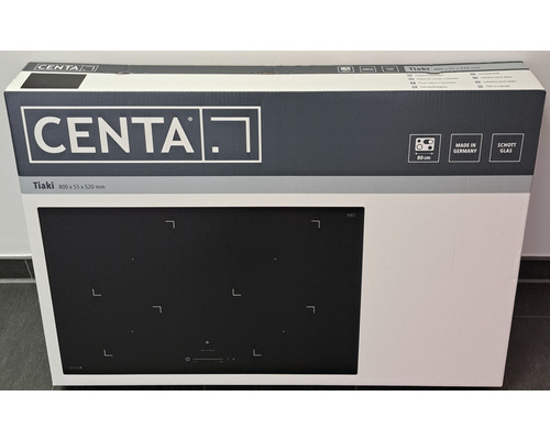 CENTA Inductiekookplaat TIAKI Frameloos 80 x 52 cm 4 Kookzones