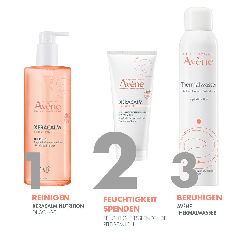 Avène XeraCalm NUTRITION Feuchtigkeitsspendende Pflegemilch - für trockene Haut
