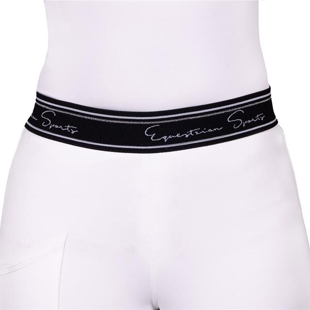 Paardrijlegging QHP Eden Competition Full Grip Kids Wit