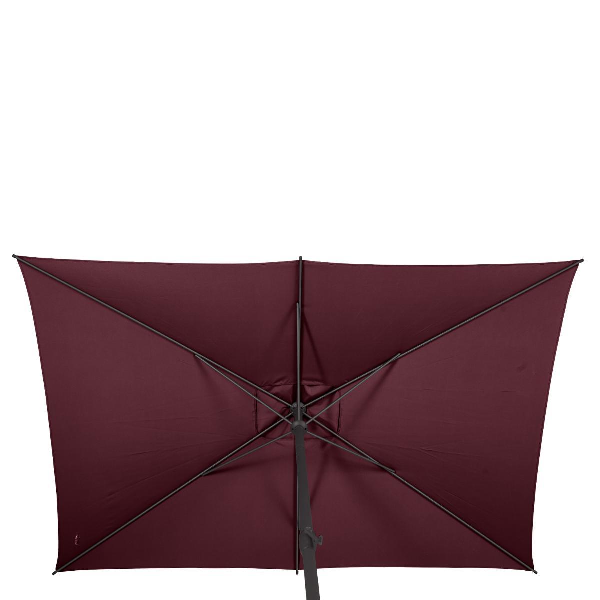 PARASOL LOOMPA 2X3M BORDEAUX