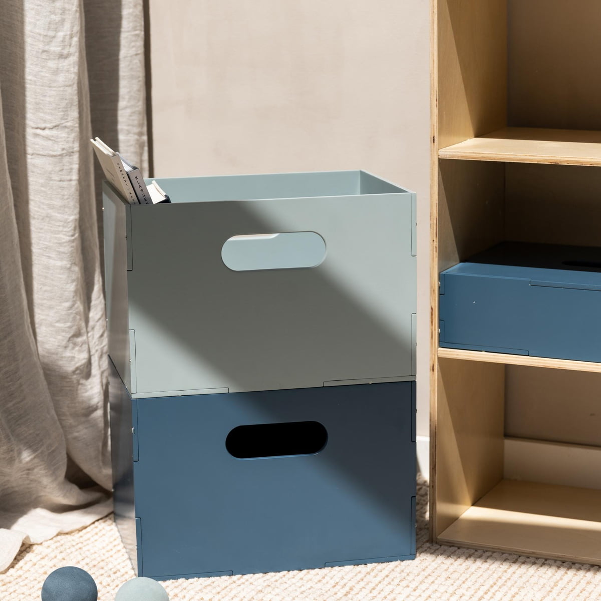 Kiddo box opbergbak beige