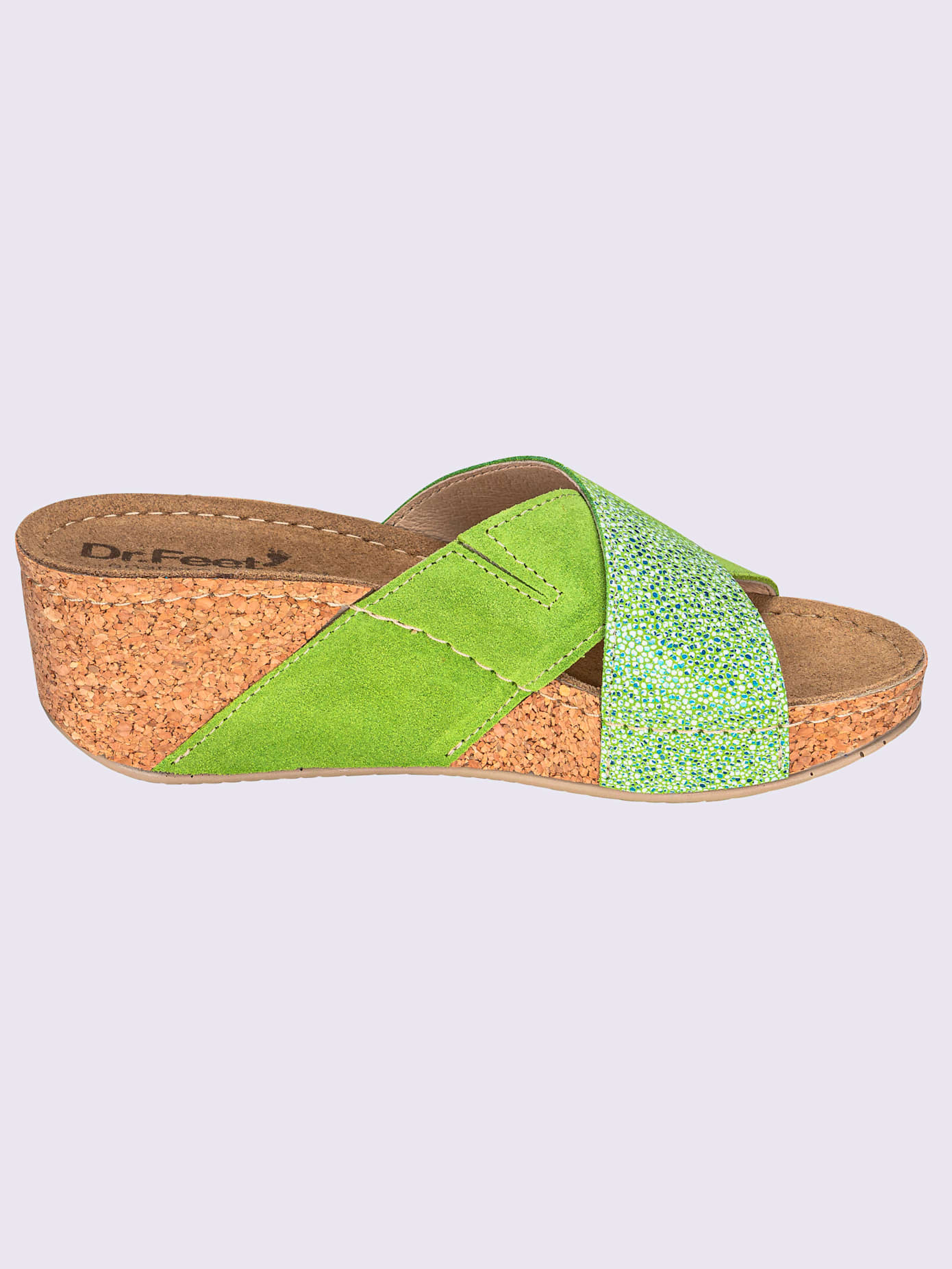Mules aspect métallisé tendance