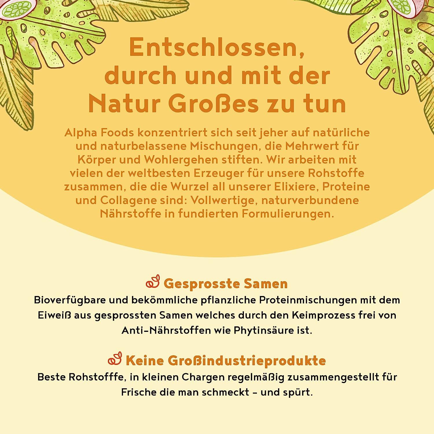 Vegan Protein - BANANE - Pflanzliches Proteinpulver