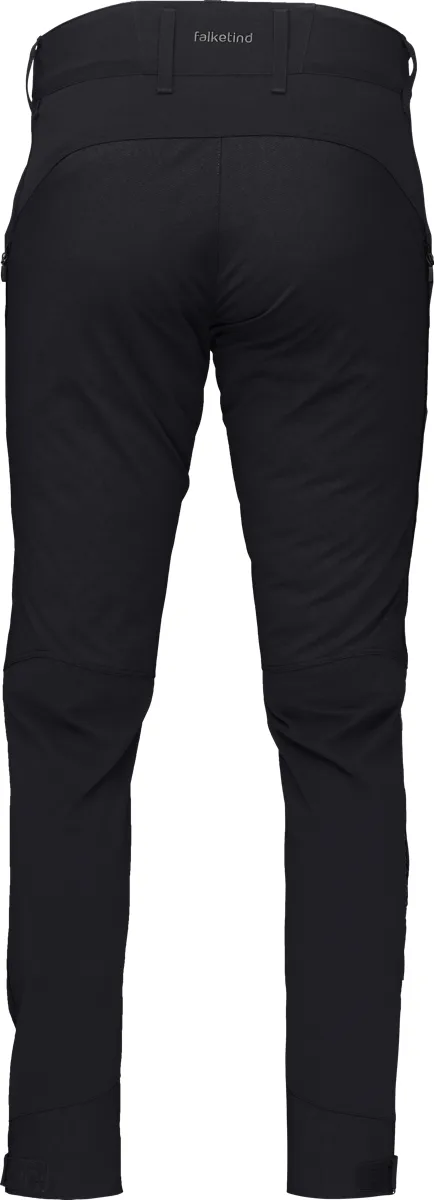 Norrøna Men's Falketind Flex1 Heavy Duty Pants Caviar/Zip Grey