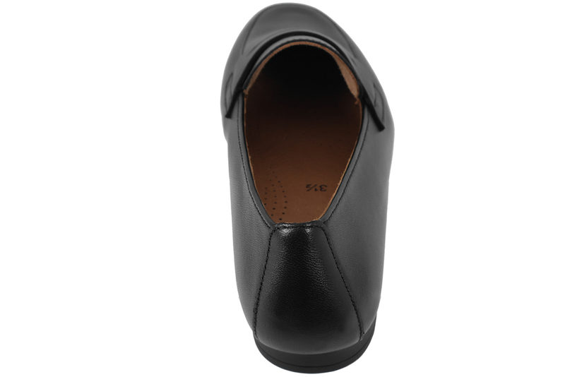 GABOR LOAFERS I SORT GLAT SKIND