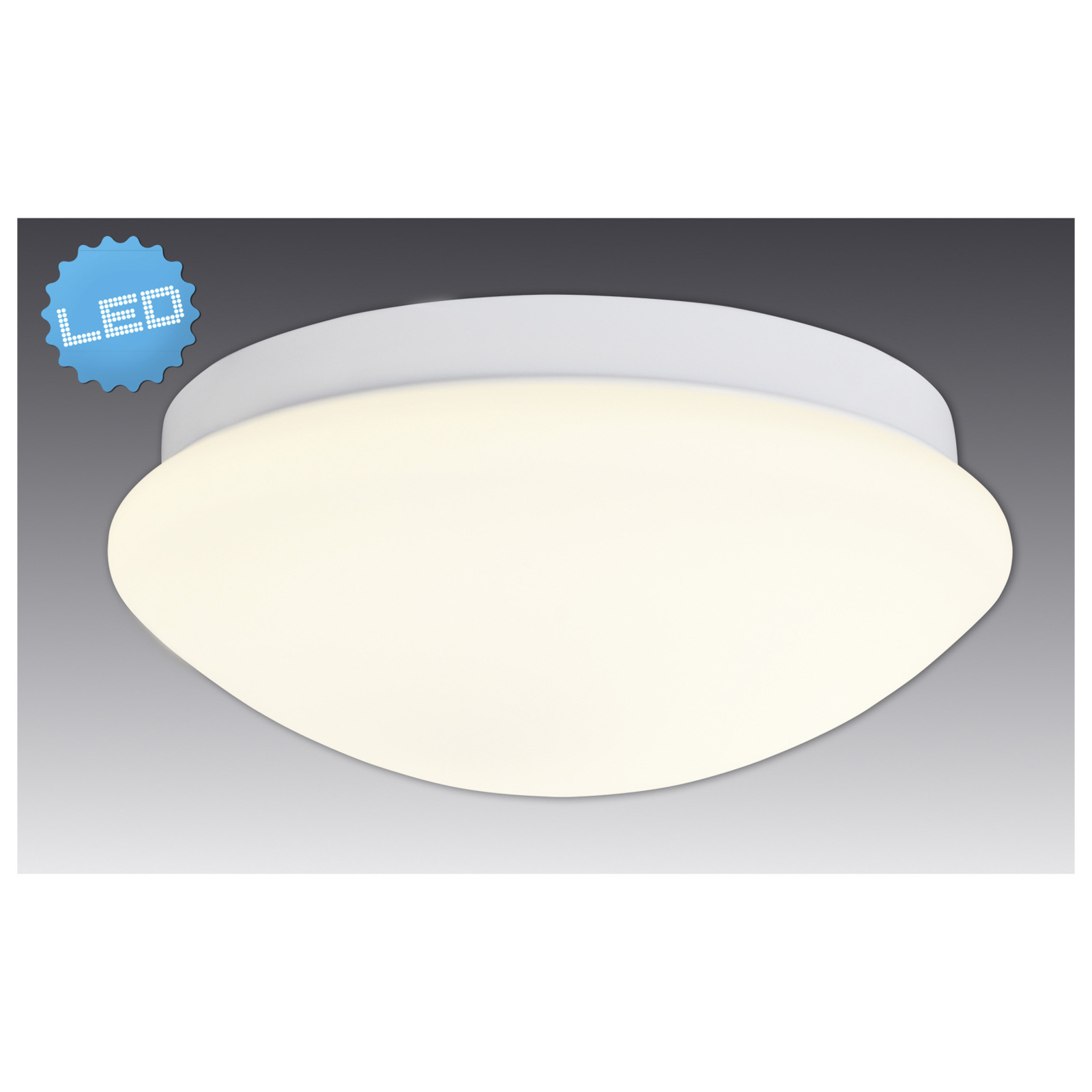 LED-Deckenleuchte GENF - weiß - 30 cm