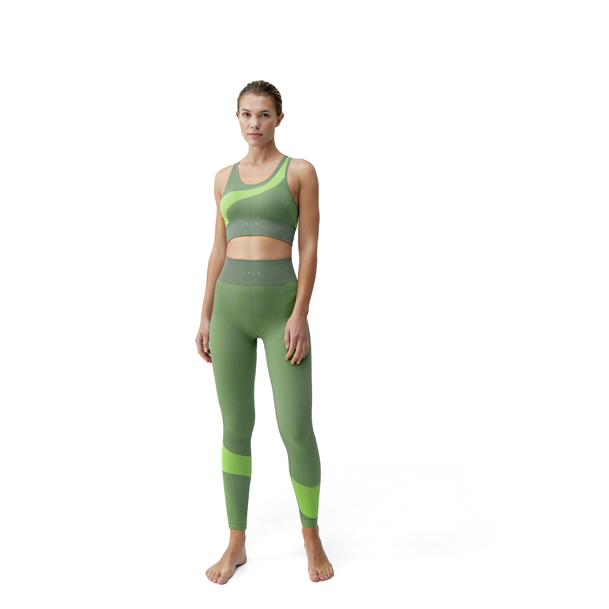 AILA - Legging sans couture aila | Vert