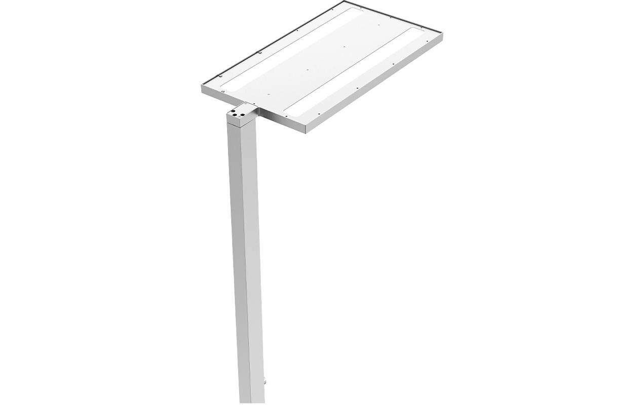 Bürostehleuchte dimmbar 30W, 7500 lm, 6000K – Silber<br>Büro-Stehlampe»