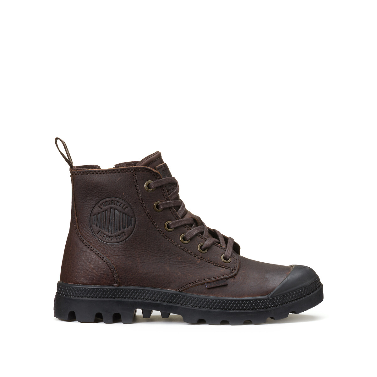 PALLADIUM<br>Leren bottines Pampa Hi Zip