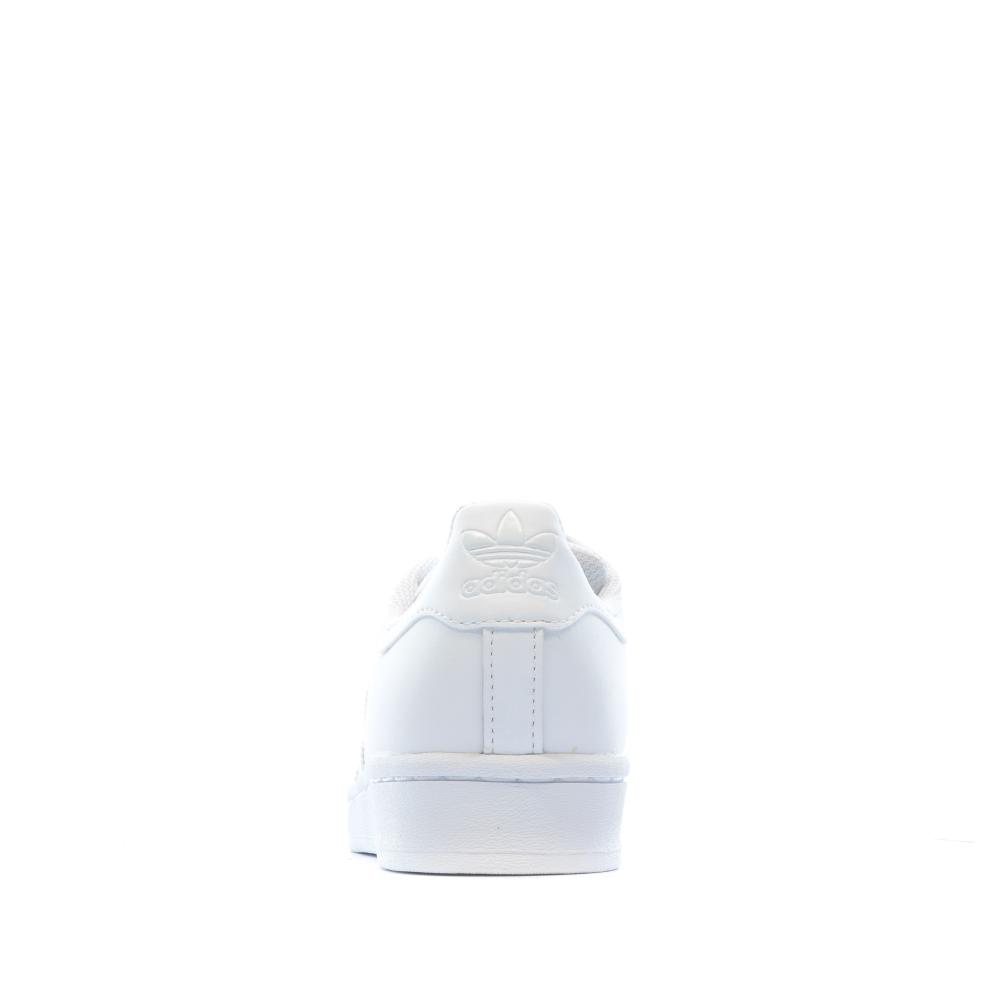 Adidas SUPERSTAR J Baskets Blanches Garçon/Fille Adidas