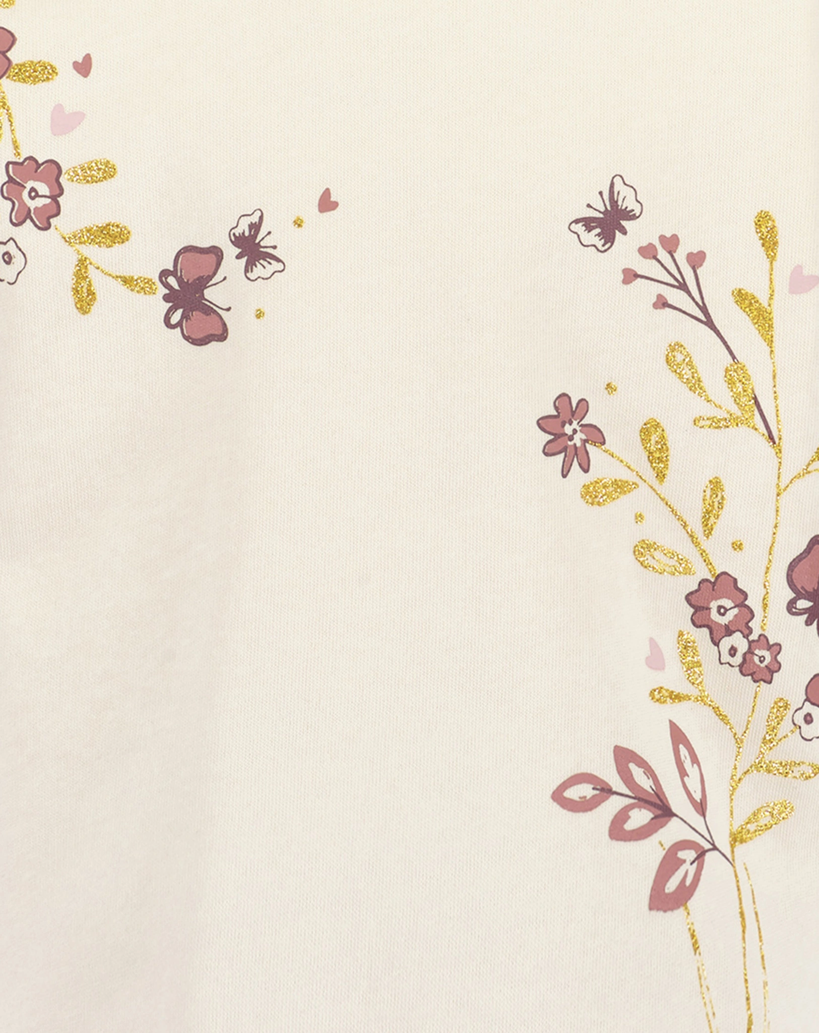 Sweatshirt BLOOM in offwhite